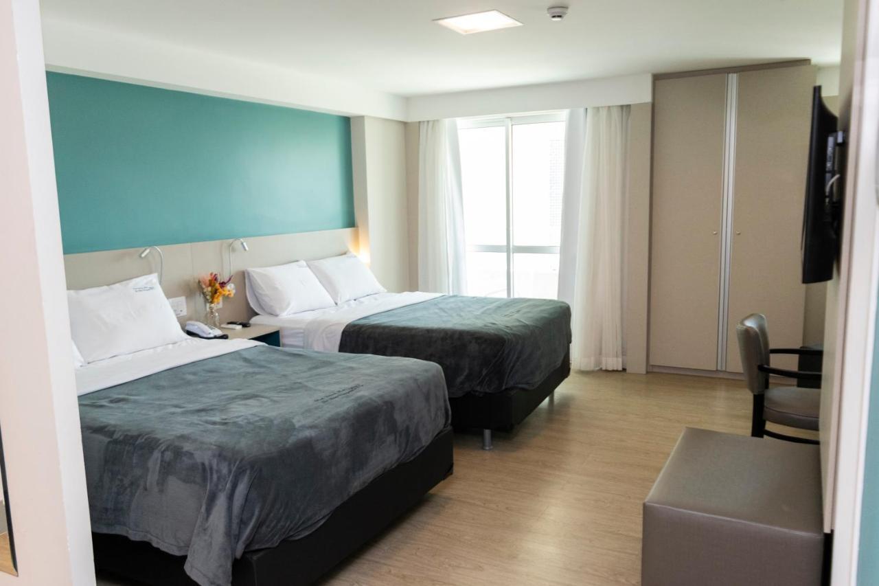 202 Flat Beira Mar Av Boa Viagem Com Cozinha Aparthotel Ρεσίφε Εξωτερικό φωτογραφία